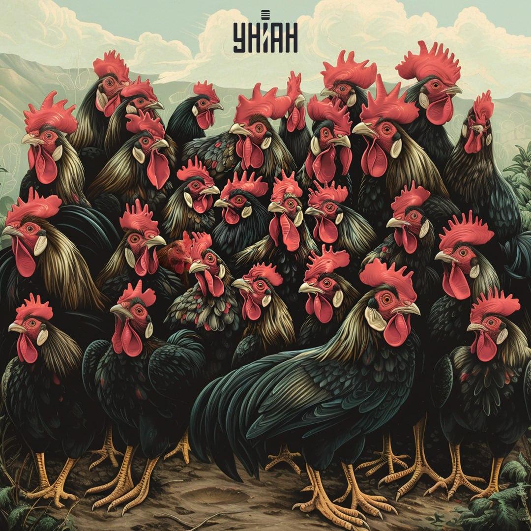 Laiku suraskite viščiuką vaizdinėje dėlionėje / Moje koliažas