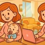 IQ testas: per 17 sekundžių suraskite 3 skirtumus mamos ir kūdikio paveikslėlyje IQ testas: per 17 sekundžių suraskite 3 skirtumus mamos ir