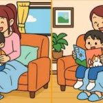 IQ testas: per 51 sekundę suraskite 3 skirtumus mamos ir sūnaus nuotraukoje IQ testas: per 51 sekundę suraskite 3 skirtumus mamos ir