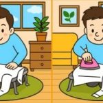 IQ testas: per 85 sekundes suraskite 3 skirtumus paveikslėlyje, kuriame berniukas lygina marškinius. IQ testas: per 85 sekundes suraskite 3 skirtumus paveikslėlyje, kuriame