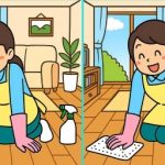 Koks skirtumas tarp 2 moterų, kurios šluoja grindis: per 23 sekundes atspės tik patys atidžiausi Koks skirtumas tarp 2 moterų, kurios šluoja grindis: per 23