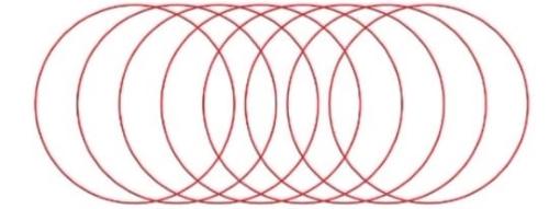 Sudėtingas galvosūkis - kiek yra apskritimų / Instagram nuotr.